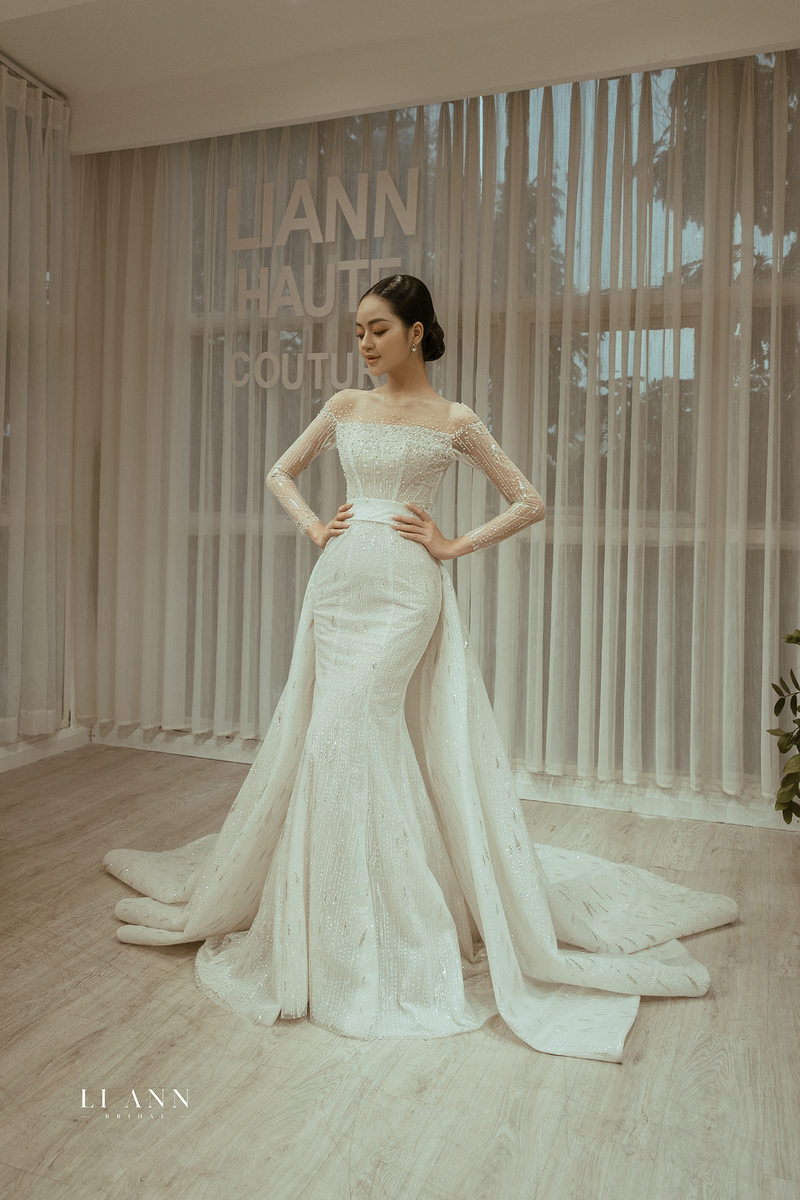 Áo cưới big size đơn giản phong cách Hàn quốc