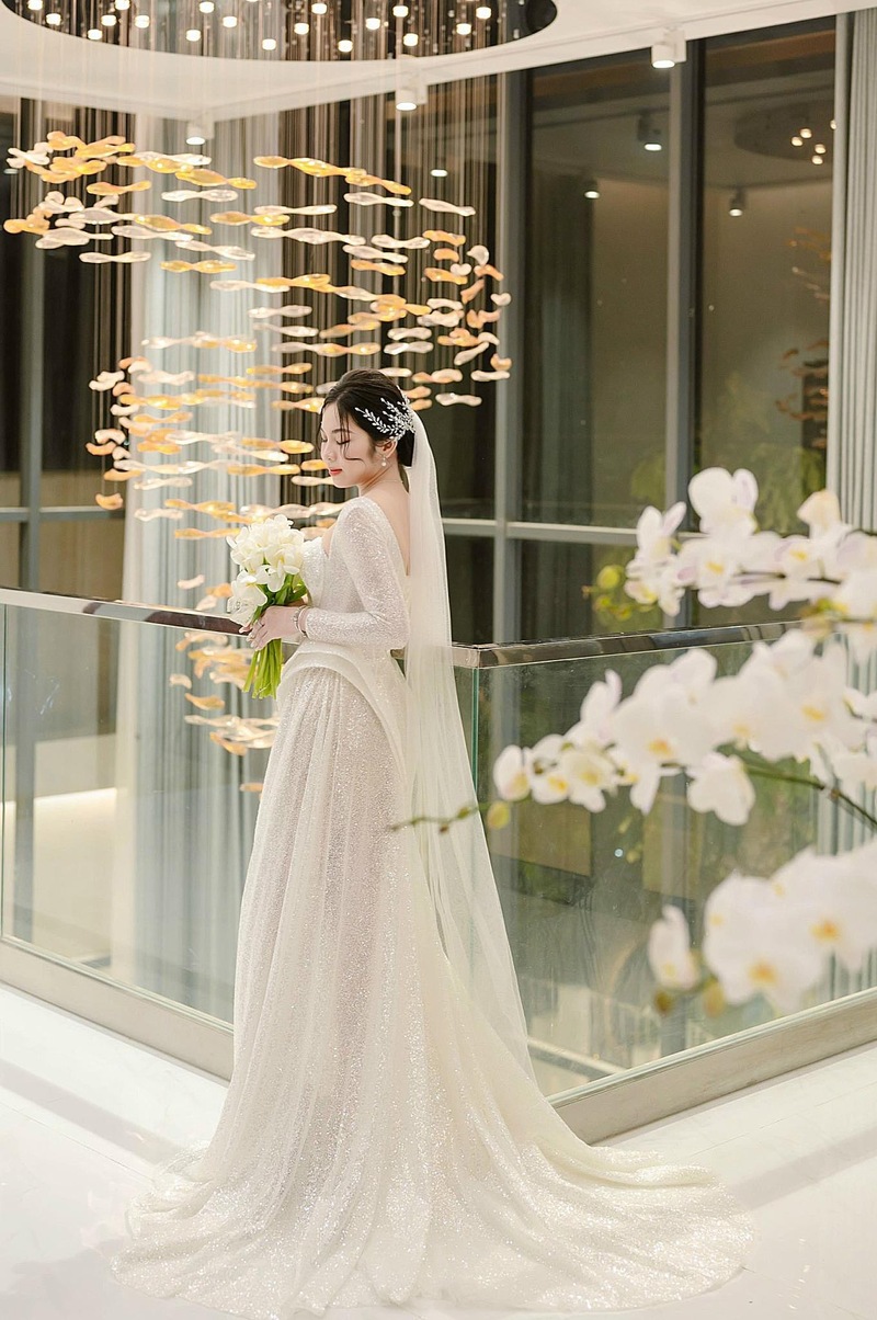 7 Mẫu váy cưới đơn giản Hàn Quốc sang trọng tinh tế
